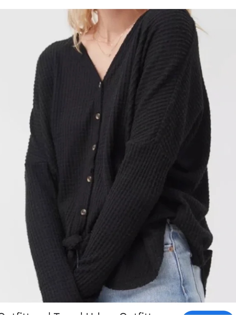 Urban Outfitters Out from Under Oversized Thermal Sweater